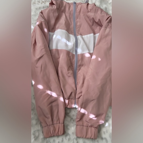 pink zip up (used) - Picture 5 of 6